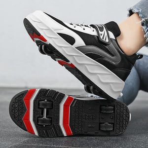 Zapatillas Patines de 04 Ruedas Juvenil
