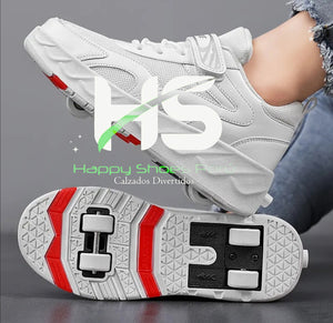 Zapatillas Patines de 04 Ruedas juvenil