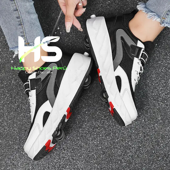 Zapatillas Patines de 04 Ruedas Juvenil