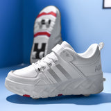 ZAPATILLAS PATINES BLANCAS CON LINEAS
